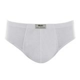 Cueca Slip Branco P Algodão Mash