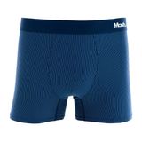 Cueca Boxer Azul Marinho P Poliamida Mash