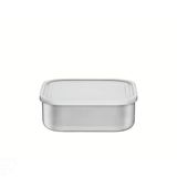 Pote Tramontina Freezinox em Aço Inox Quadrado com Tampa Plástica 16 cm 1,2 L Tramontina