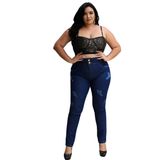 CALCA JEANS DOLCE SEDUTTI  PLUS SIZE CINTURA ALTA 601.1