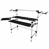 Rack Titanium Studio RS245 O Suporte Ideal Para Todos os Acessórios Djs e Com Gaveta Retrátil Para Controlador,  Sintetizador ou Teclado Digital