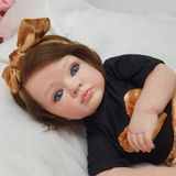 Bebê Reborn Menina Muito Linda Realista + Acessórios