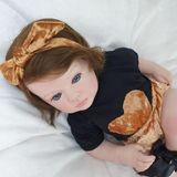 Bebê Reborn Menina Original Cabelo Fio a Fio