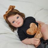 Bebê Reborn Menina Olhos Azuis Envio Imediato