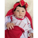 Bebê Reborn Menina Princesa Morena Pronta Entrega