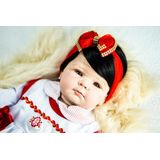Bebê Reborn Menina Muito Linda + Lindos Acessórios
