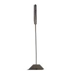Rodo Pá Inox Para Limpeza De Forno Brasa Churrasqueira