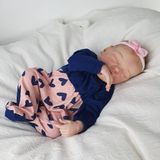 Bebê Reborn Twin B Menina Pronta Entrega 35 cm