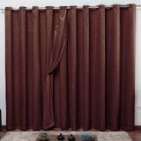 Cortina Blackout Pvc com Voil Tecido Xadrez 2,8 M X 2,3 M em 4 Opções de Cores - Casa Dona