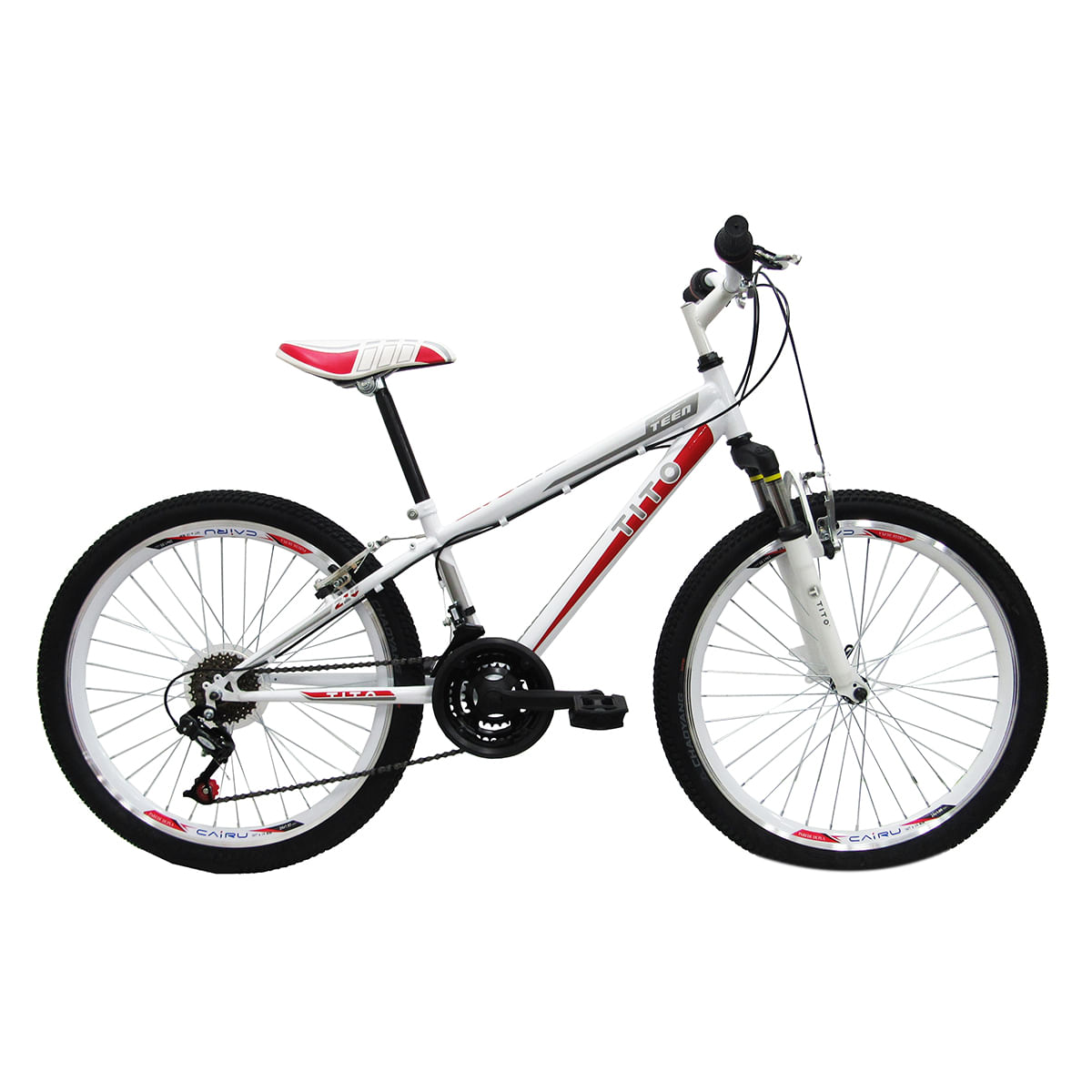 Bicicleta Tito Bikes Aro 24 21 Marchas Volt Teen Mountain Bike