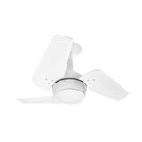 Ventilador de Teto Venti-Delta Loft Led 3 Pás Laqueadas 220V - Branco