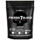 Whey Protein 7Blend Refil Black Skull 837g  Amendoim