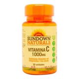 Vitamina C, 1000mg, 30 comprimidos Sundown Naturals