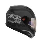 Capacete Bieefe B-40 Speed Preto Fosco/ Prata 58