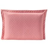 Porta Travesseiro Pratik Rosê Avulso Dupla Face com Zíper