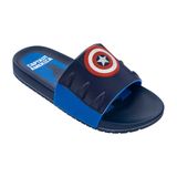 Chinelo Marvel Infantil Ultimato Slide Azul 28