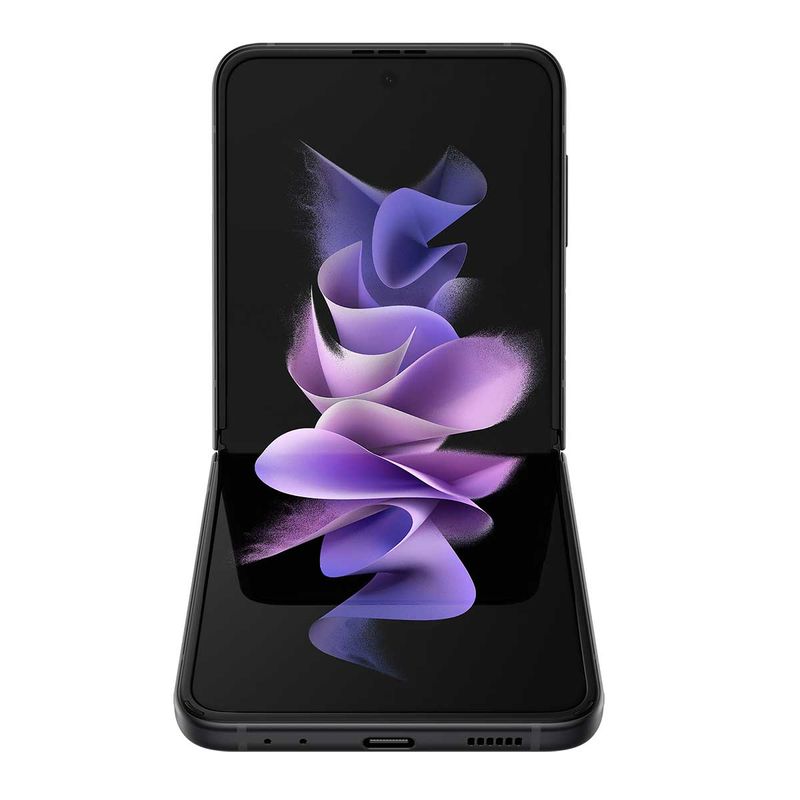 Smartphone Samsung Galaxy Z Flip3 5G 128 GB Preto Tela 6,7" Frontal Flip