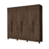 Roupeiro Casal Premium 6 Portas 4 Gavetas Incabras