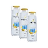 Kit Pantene com 3 Shampoos Brilho Extremo 400ml