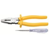 Kit alicate 8' 1.000V e ch. teste 1/8x3' Tramontina