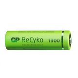 Pilha Recarregável Gp Recyko C/ 2 Aa Nimh 1300Mah 1,2V