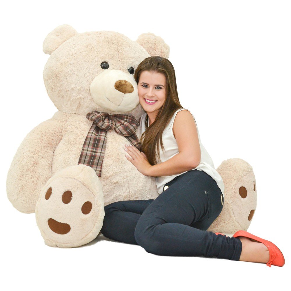 Urso de Pelúcia Gigante 1 metro e 50 cm - Harry Areia