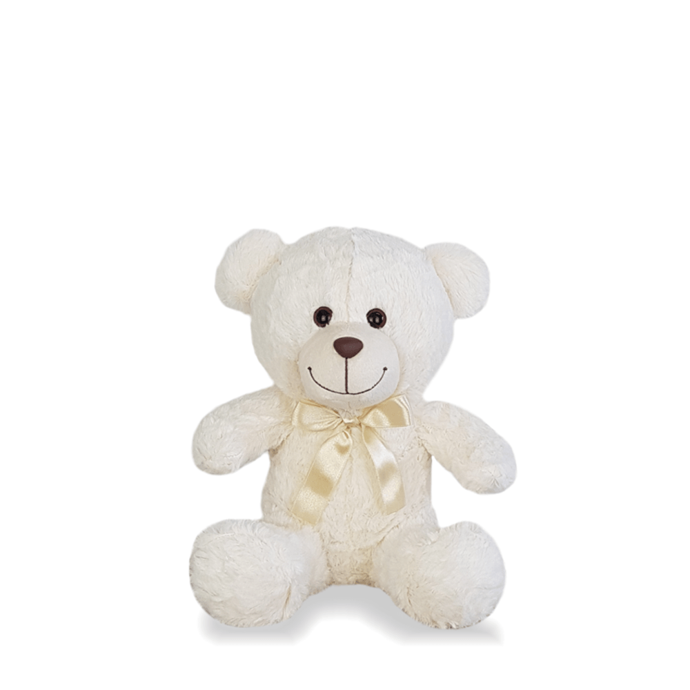 Urso de Pelúcia 20 cm - Nicho P Pêssego