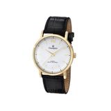 Relogio Masculino Dourado Champion com Pulseira de couro