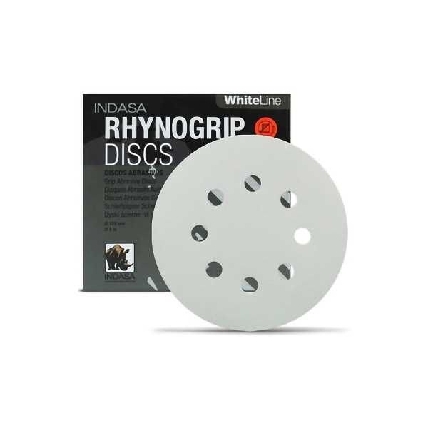 DISCO LIXA D125 8F RHYNOGRIP WHITE - P180