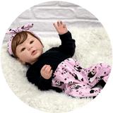 Bebê Reborn Menina  Real Silicone,  Fofa, Princesa