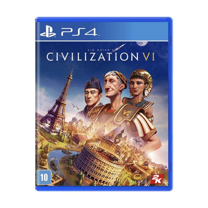 Jogo Sid Meiers Civilization Vi - Playstation 4 - 2k Games