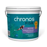 Alimento para Peixe Chronos Fish Koi Pond Sticks Color - 3,9kg