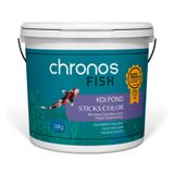 Alimento para Peixe Chronos Fish Koi Pond Sticks Color - 1,2kg