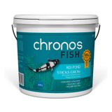 Alimento para Peixe Chronos Fish Koi Pond Sticks Grow - 4kg