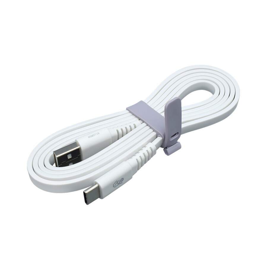 Cabo USB-C I2GO para USB-A Branco