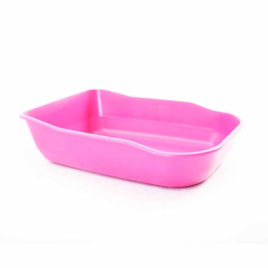 Bandeja DuraPets Single Rosa para Gatos
