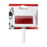 Rasqueadeira Branca para Cães e Gatos German Hart Tamanho Pequeno