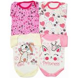 Kit Bebê 60 Peças Body Curto Estampado