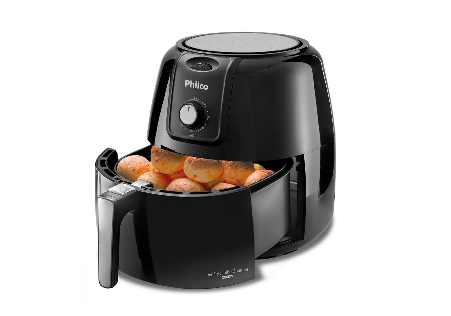 Fritadeira Elétrica Sem Óleo Air Fryer Philco Gourmet PFR13P 8L Preta