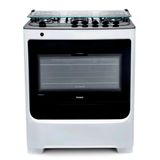 Fogão de Piso Consul 5 Bocas Branco com Acendimento Automático e Botões Removíveis - CFS5NAB Bivolt