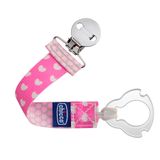 Prendedor de Chupeta - Fashion Clip - Girl - Chicco