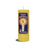 Vela Votiva 7 Dias Moroaba Amarela