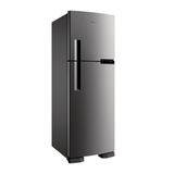 Geladeira Brastemp 2 Portas Frost Free Duplex 375L Inox BRM44HK 220V