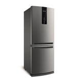 Geladeira Brastemp Frost Free 443L Inox com Turbo Ice Inverse BRE57AK 110V