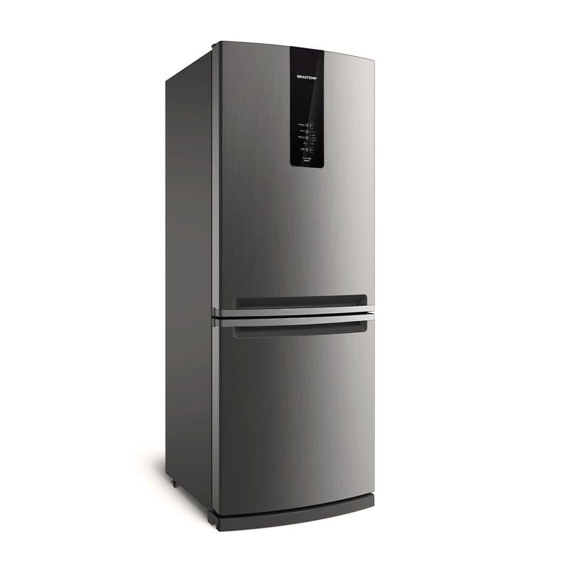 Geladeira/refrigerador 443 Litros 2 Portas Inox - Brastemp - 220v - Bre57akbna