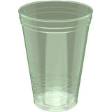 Pacote Copo Descartável Transparente Biodegradável Copobras 50 unidades 300ml