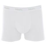 Cueca Boxer Mash Masculina Cotton Algodão Elástico Branco Gg