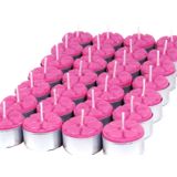Velas Aromáticas 30 uni Aroma Rosas Luxo Vela Rechaud