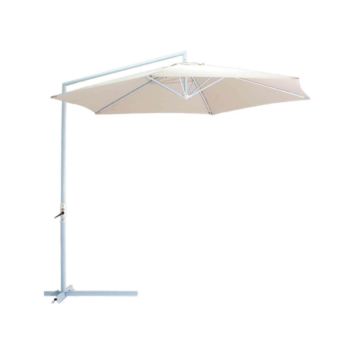 Ombrelone Lateral Suspenso Mor Bege Malibu 9001