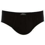 Cueca Slip Mash Masculina Algodão Lisa Preto M